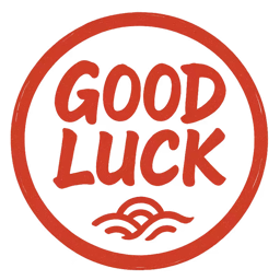 Good Luck logo.